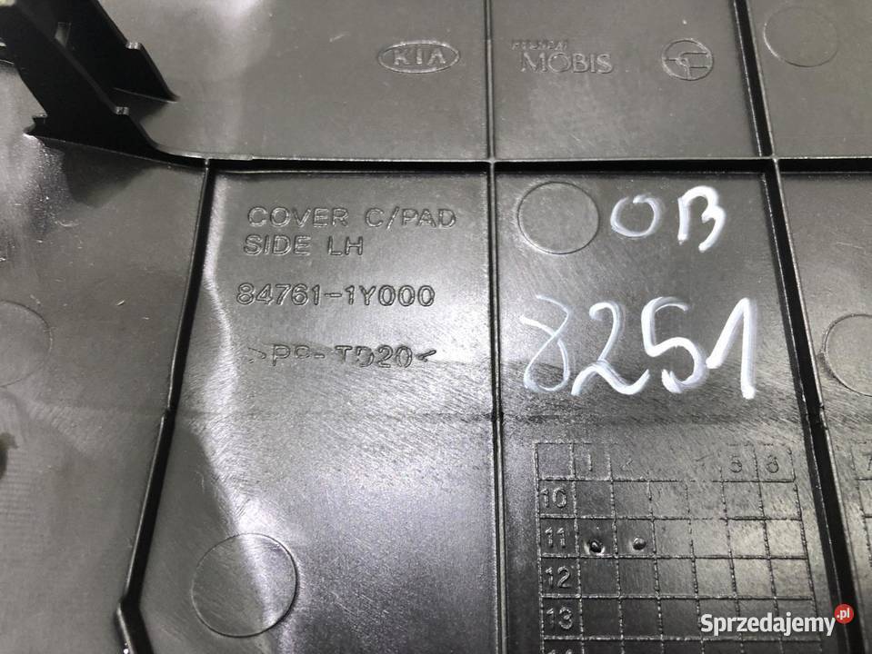 OSŁONA KONSOLI LEWA KIA PICANTO II 847611Y000 wielkopolskie