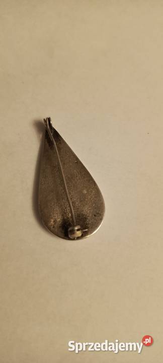 Broszka Bursztyn Vintage podlaskie