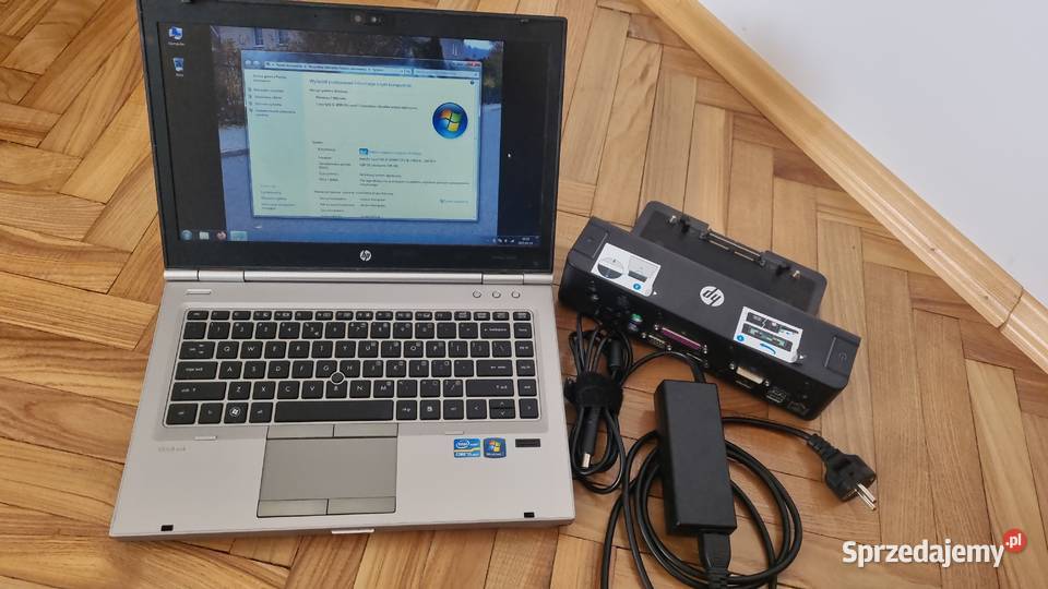 Laptop HP elitebook 8460pstacją dokująca Taktowanie 2600