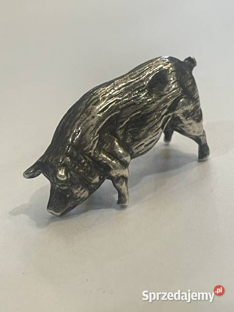 Srebrna figurka dzika 40 g małopolskie