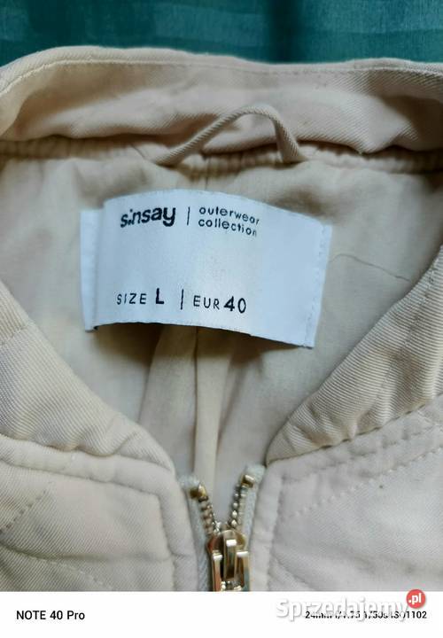 Sinsay Outerwear Collection Pikowana kurtka