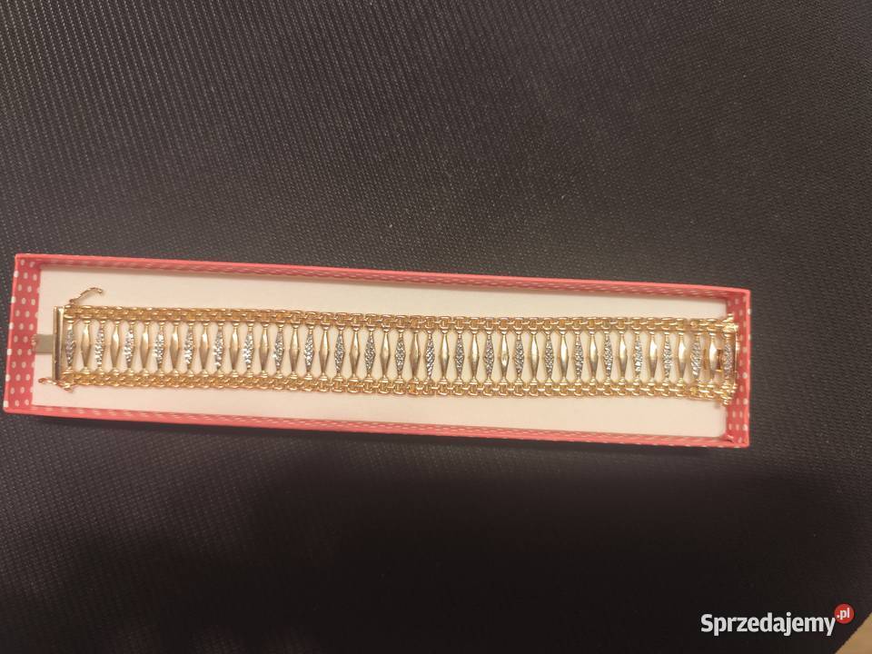 Bransoletka złota damska Skarżysko-Kamienna