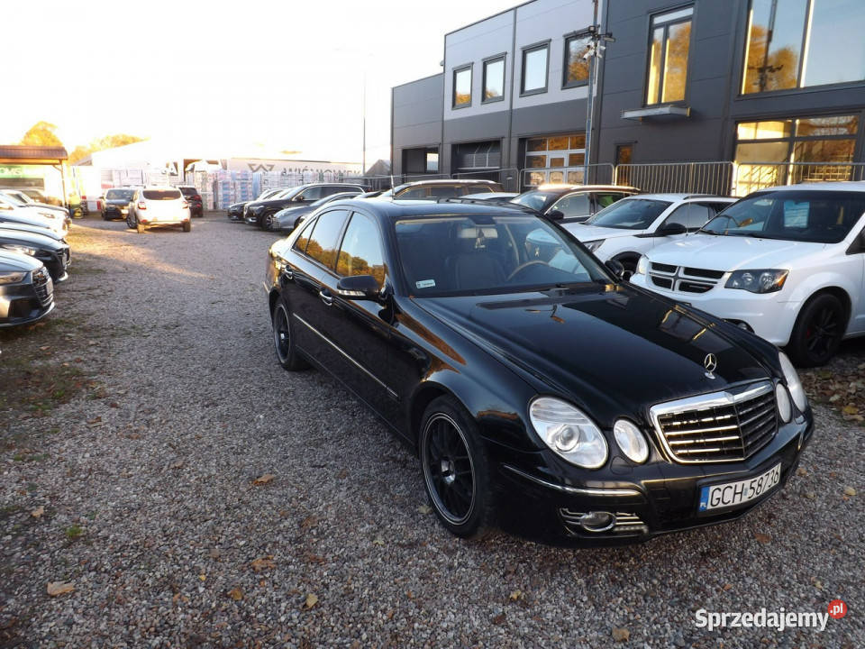 Mercedes E 200 W211 20022009 452000km Słupsk sprzedam