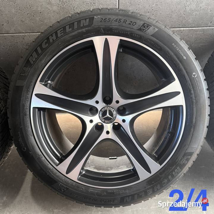 20 Mercedes GLC i GLC coupe felgi koła komplet z Samochodowe Lubasz sprzedam