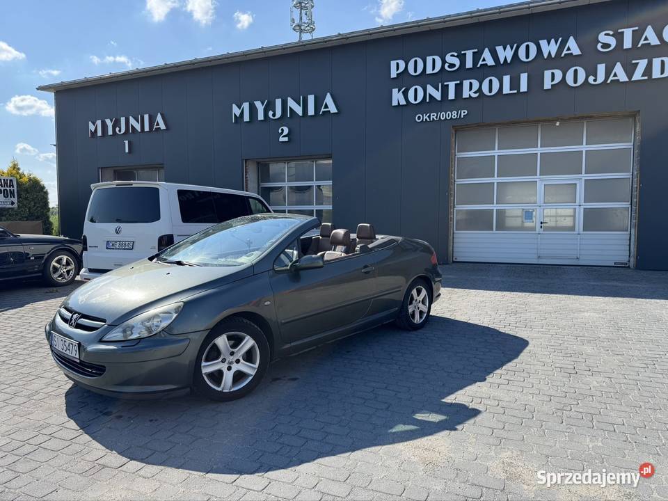 Peugeot 307cc 20 Automat Alufelgi Klima Skladany światła LED Krapkowice