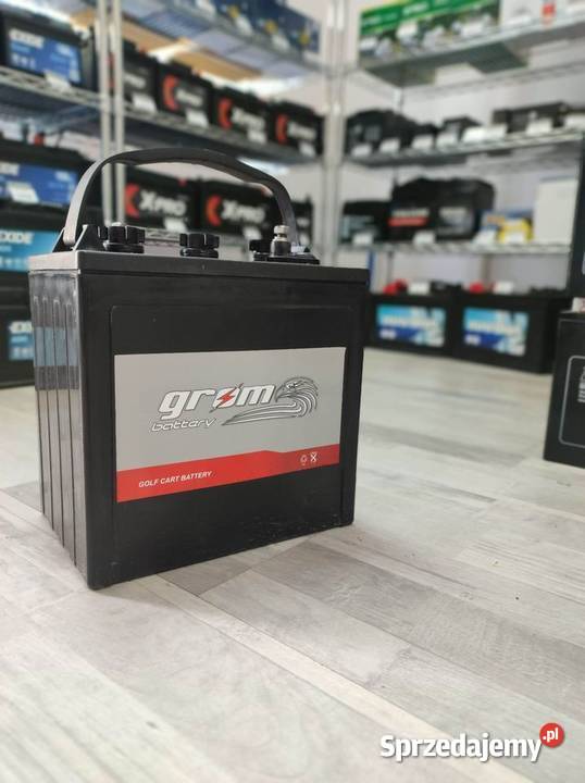 Akumulator GROM TRAKCYJNY 6V 240AH PRAWY PLUS Lubin