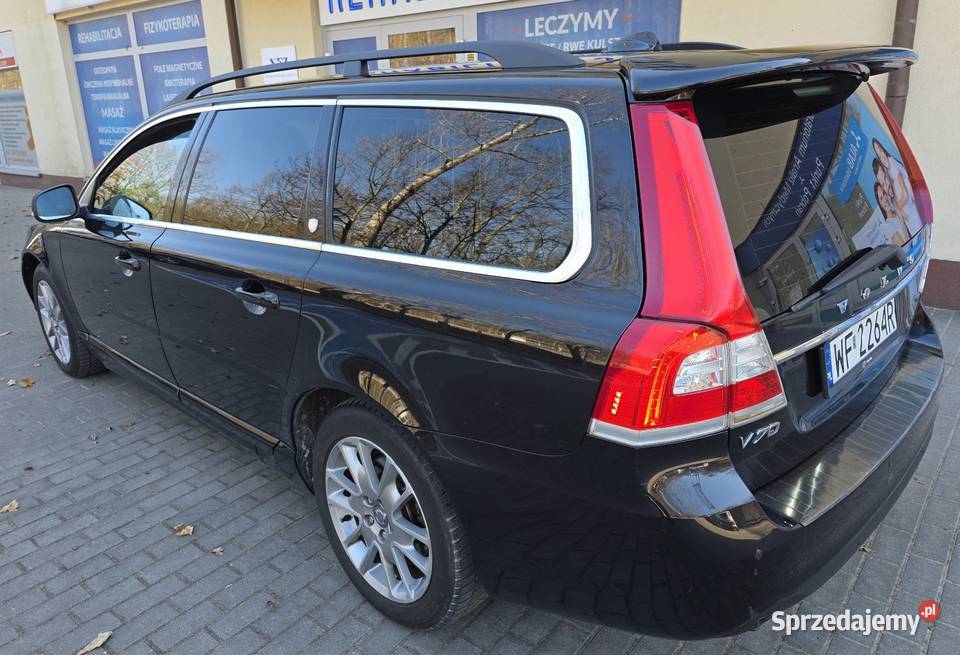 Volvo V70 2014r D3 5 cylindrów 136 19843 czarny manualna mazowieckie Warszawa