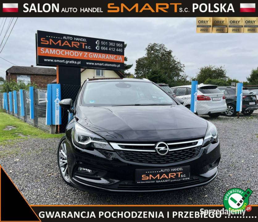 Opel Astra 16Turbo Navi Kamera Podgrzewana kamera cofania