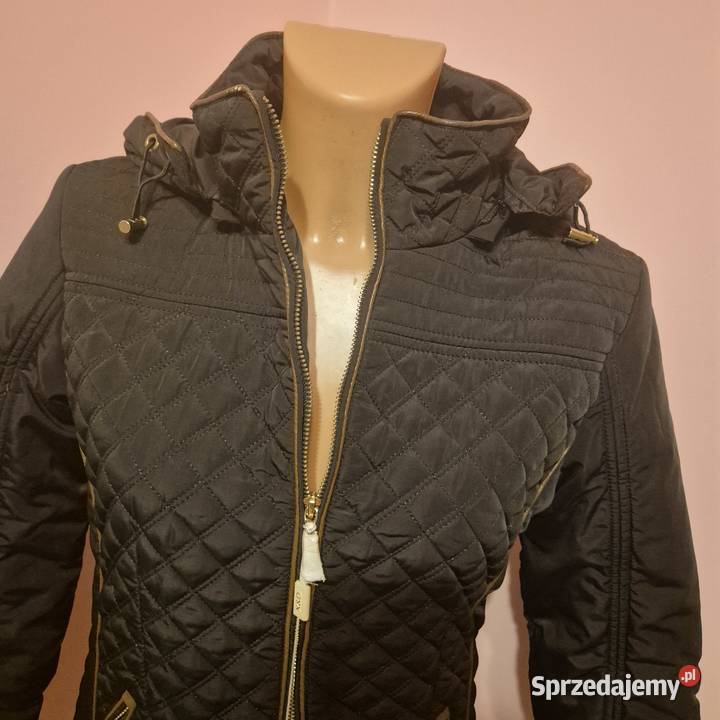 Kurtka damska czarna rozmiar M Rozmiar 38(M) małopolskie