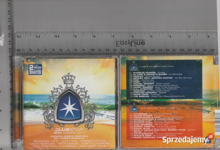 CD Clubstar Ibiza Session 2017 Various Artists Pruszków