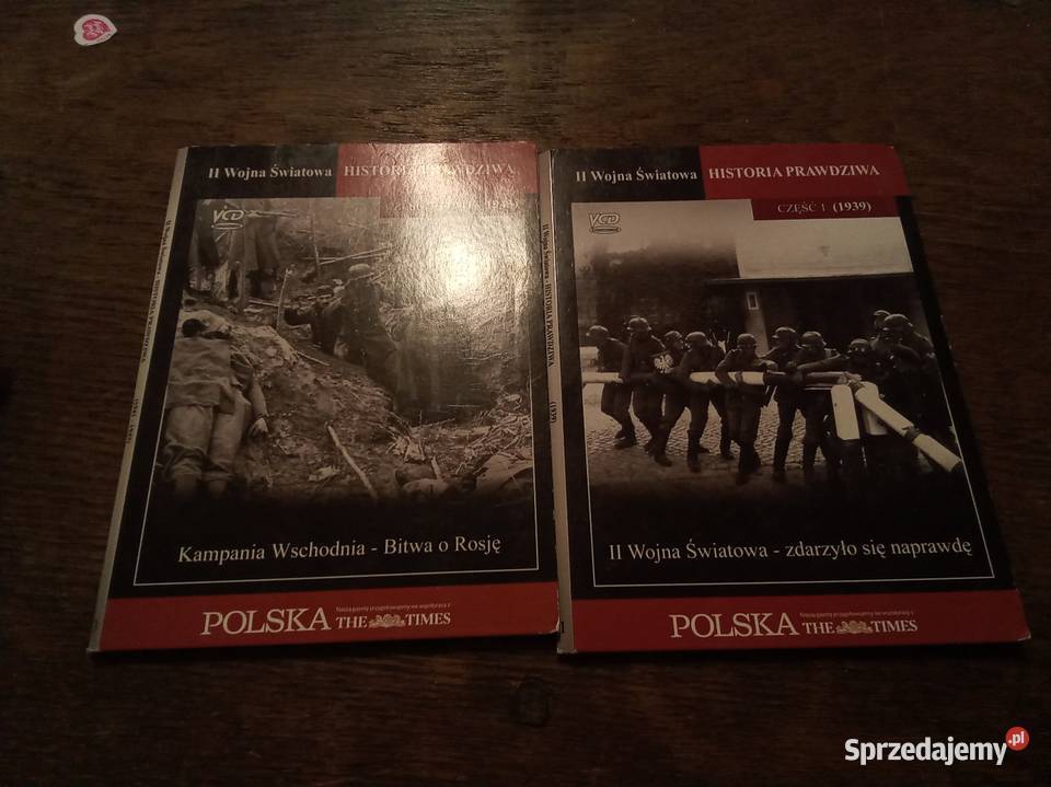 2 wojna światowa część 1 i 3 komplet filmów Warszawa sprzedam