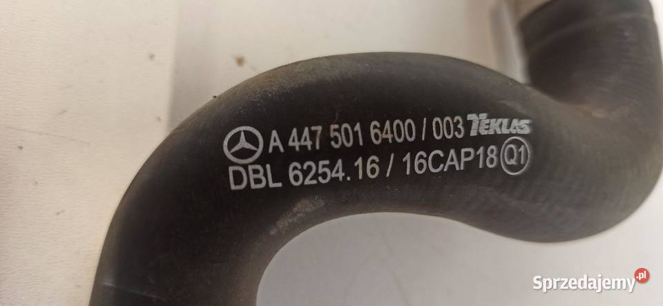 MERCEDES VITO W447 PRZEWÓD WĄŻ CHŁODZENIE Materiały instalacyjne