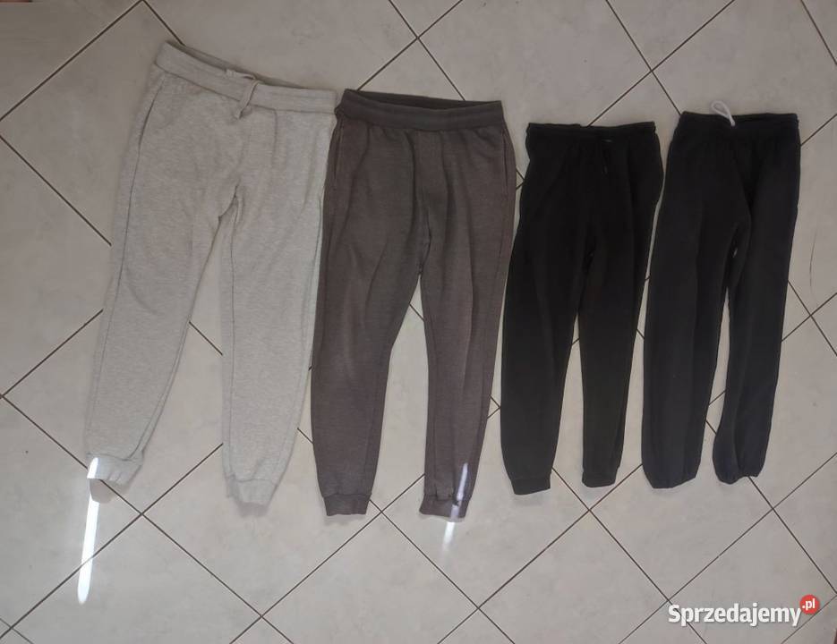 4 pary spodnie dresowe dresy sportowe jogger świętokrzyskie Kielce sprzedam