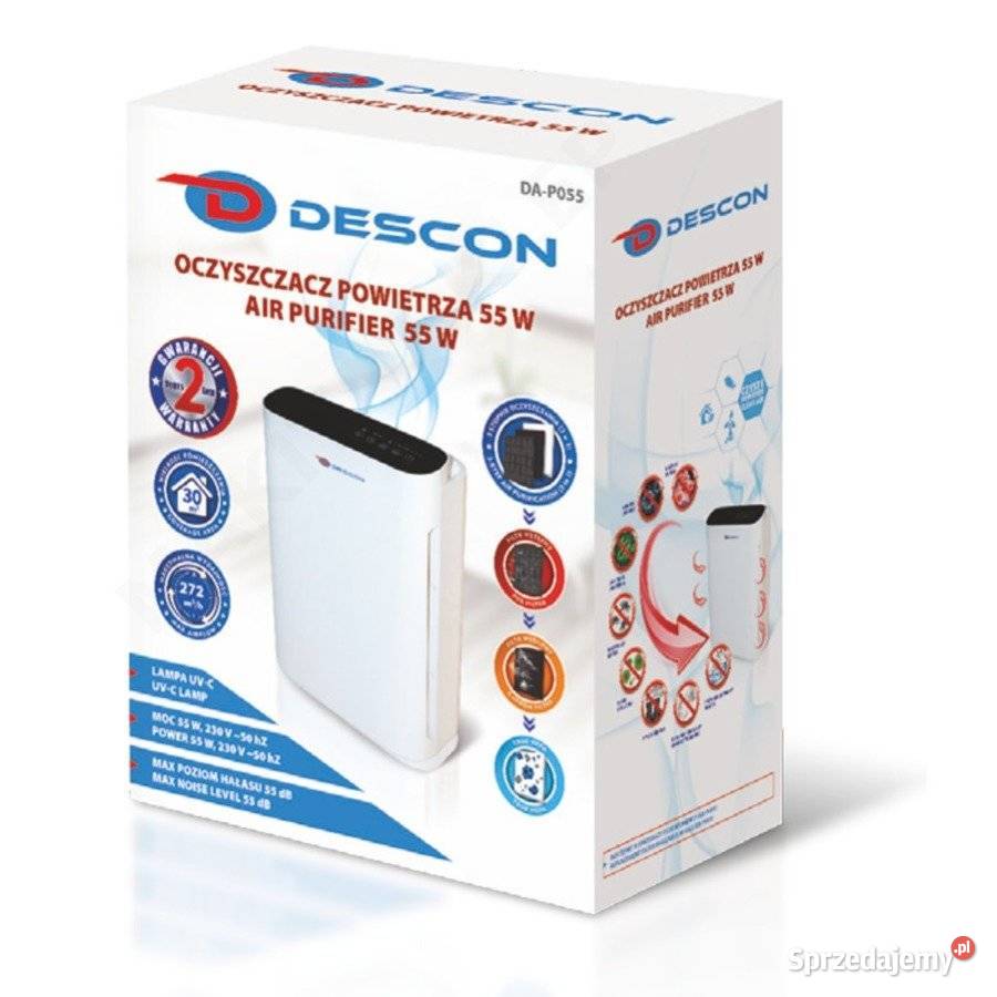 DEDRA DESCON DAP055 OCZYSZCZACZ POWIETRZA wielkopolskie Opalenica