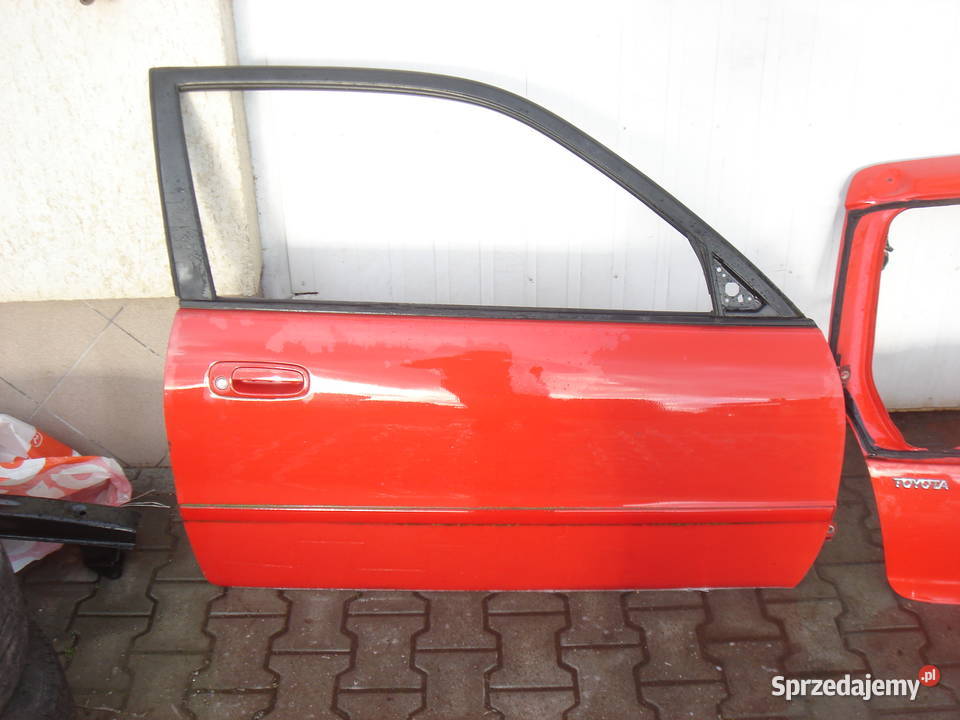TOYOTA COROLLA 1998 drzwi przód klapa bagażnika pomorskie Nowy Dwór Gdański
