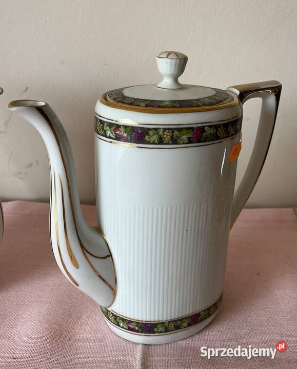 Dzbanek Carl Tielsch C T Altwasser Silesi Porcelana i szkło pomorskie Gdańsk