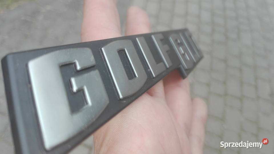 Golf GLD emblemat