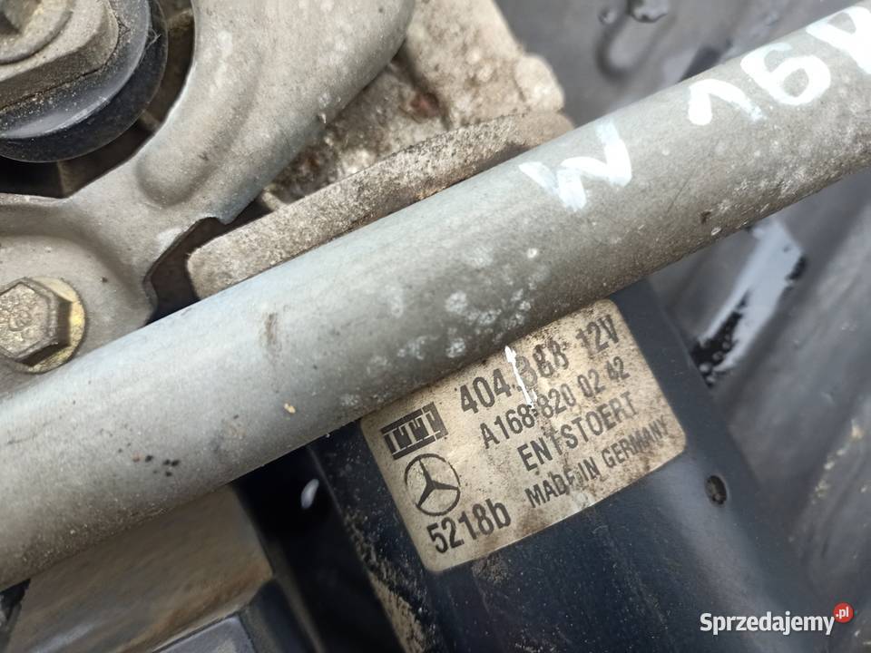 Mechanizm wycieraczek przód przednich Mercedes A Szczecin sprzedam