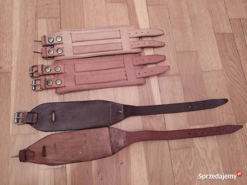 72 SKÓRZANE BRANSOLETY Z PRLu 4 SZTUKI Łódź