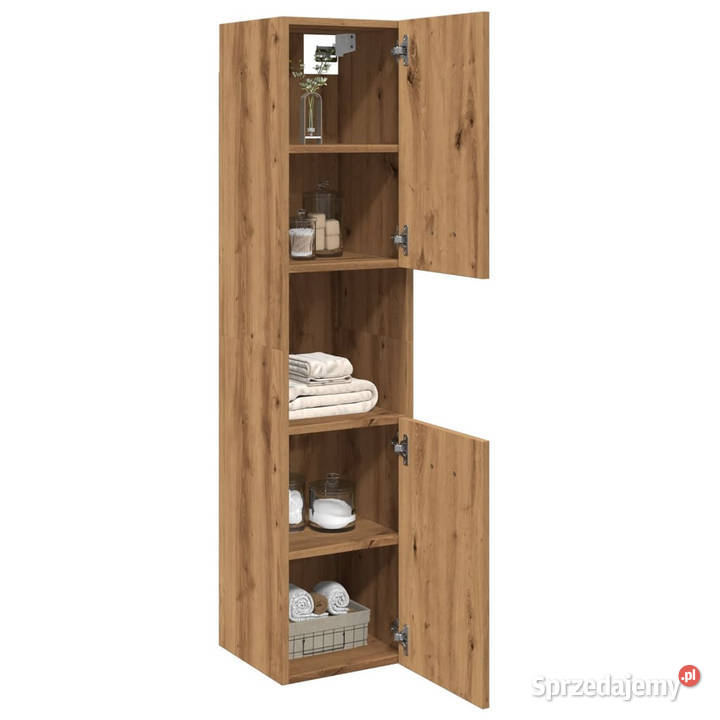 Wisząca szafka łazienkowa dąb artisian 30x30x130 sprzedam