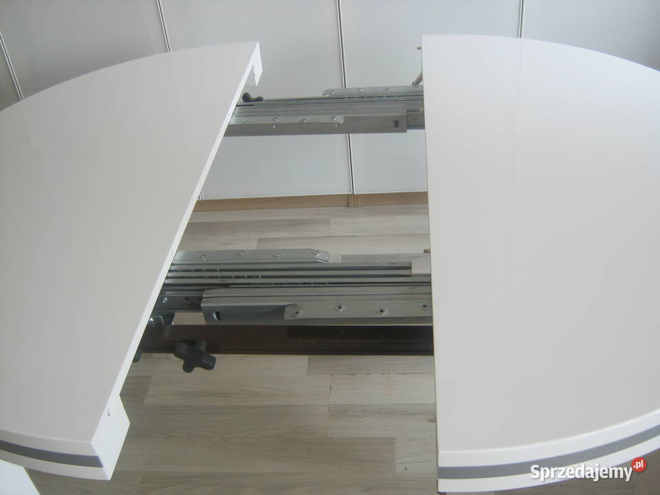 rozkładany okrągły biały Kraków sprzedam