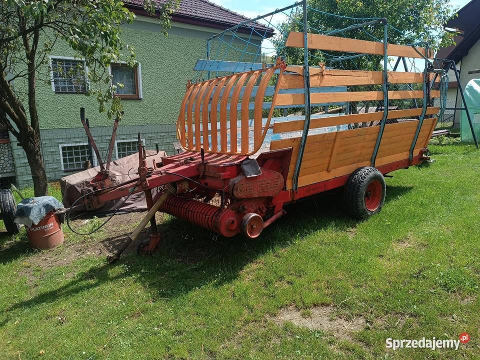 Przyczepa samozbierająca Mengele Mszana Dolna