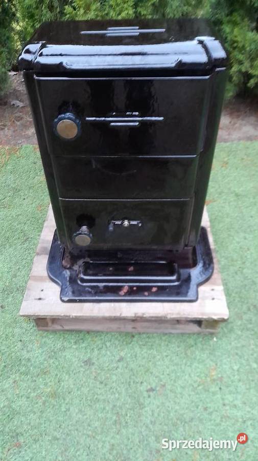 Piec koza żeliwny szamot emaliowany buderus