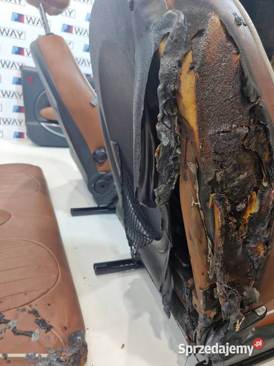 MINI R52 CABRIO FOTELE WNĘTRZE KOMPLET SKÓRA dolnośląskie