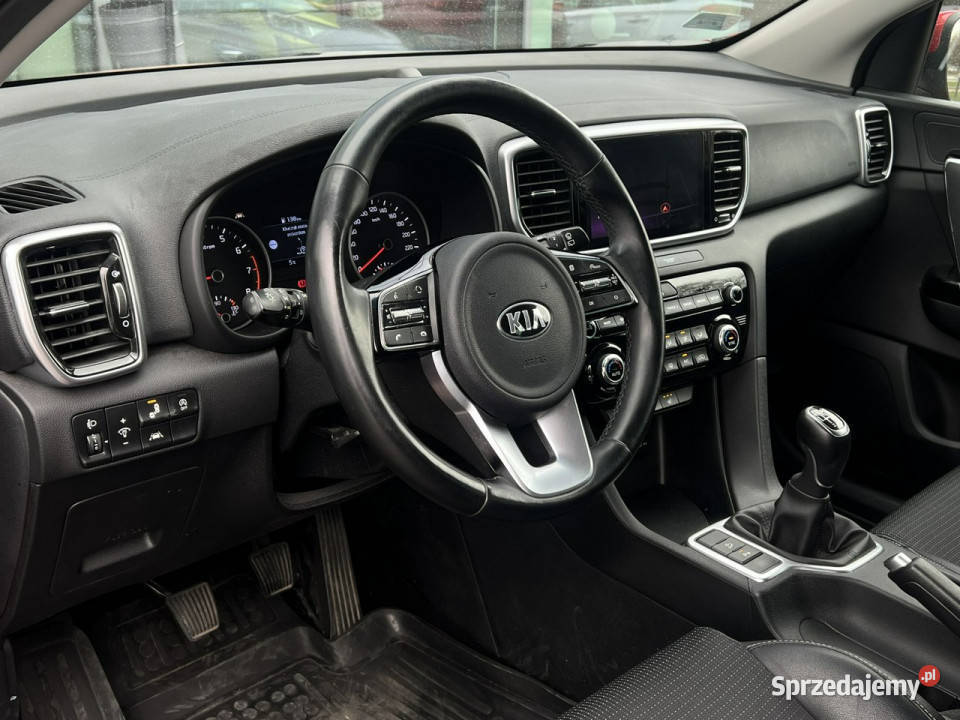 Kia Sportage 16GDi 132 Black Edition 1rej2021 nawigacja Piotrków Trybunalski