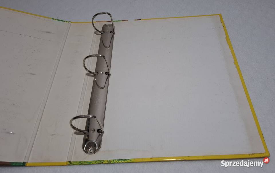 Segregator A4 61mm żółty Odkryj Świat Dla Dziecka Czeladź sprzedam