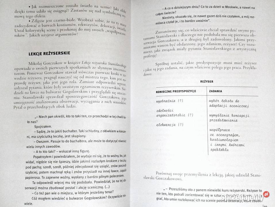 Lekcje teatru JanusSitarz miękka