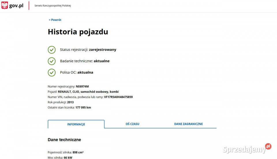 Renault Clio Benzyna Zarejestrowany Ubezpieczony sprzedam