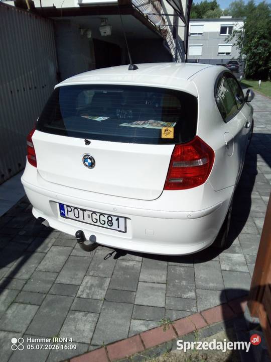 BMW E81 E87 116i 6hp 6 biegów 122 skóry klima Ostrów Wielkopolski