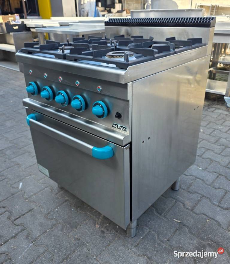 Kuchnia Gaz 4 Palnikowa Z Piekarnikiem MBM 242kW