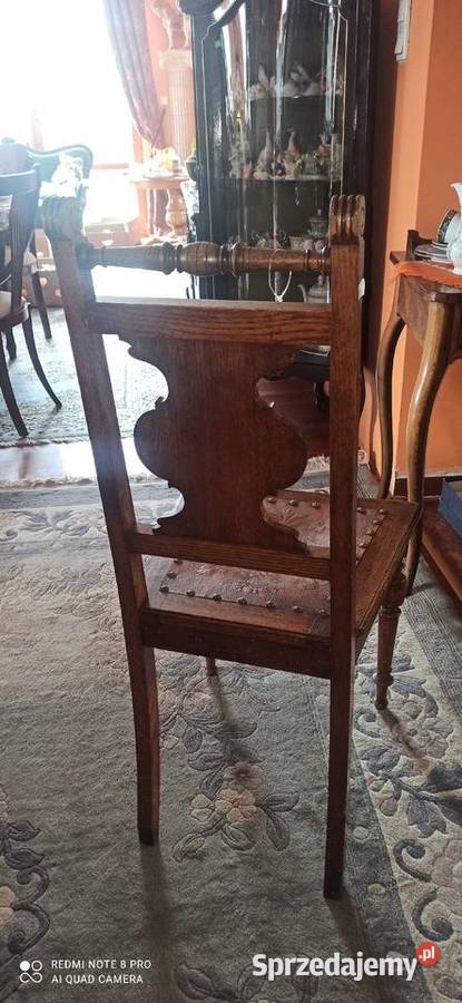 Piękne drewniane krzesło
Eklektyk Wytłaczane Gdańsk