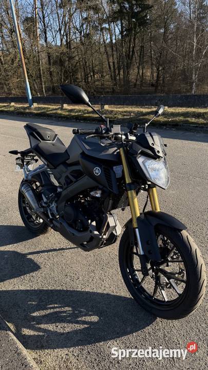 Yamaha MT125 Rok produkcji 2017 Środa Wielkopolska