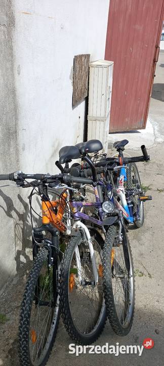 Zestaw 3 rowerów w stanie lubuskie Gorzów Wielkopolski