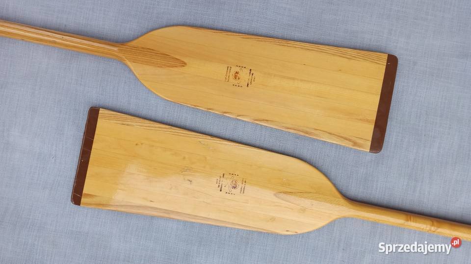 Drewniane pagaje 2 Sport i Wypoczynek Wrocław