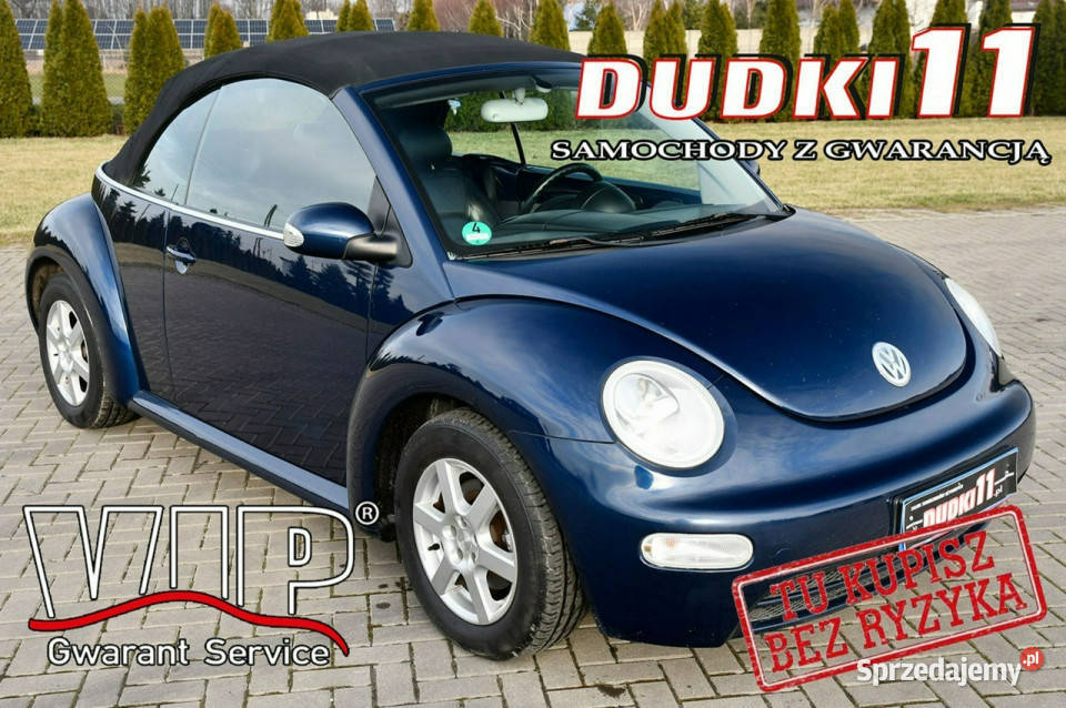 Volkswagen New Beetle 1,6B dudki11 Cabrio,Podg.Fot.Skóry.El…