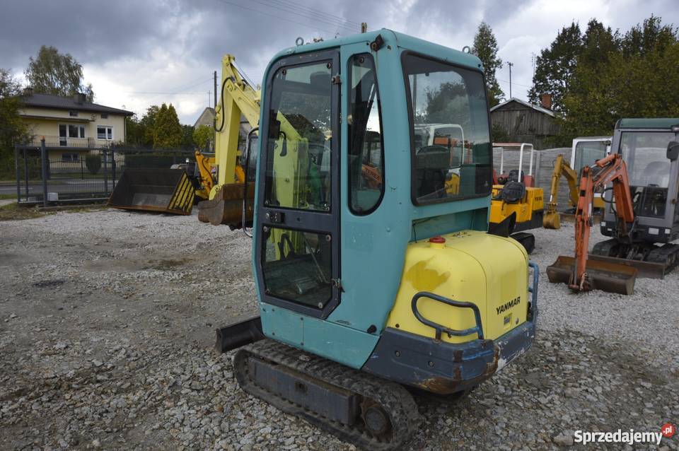 Minikoparka mini koparka YANMAR B153 1998 r 15t łódzkie Złoczew