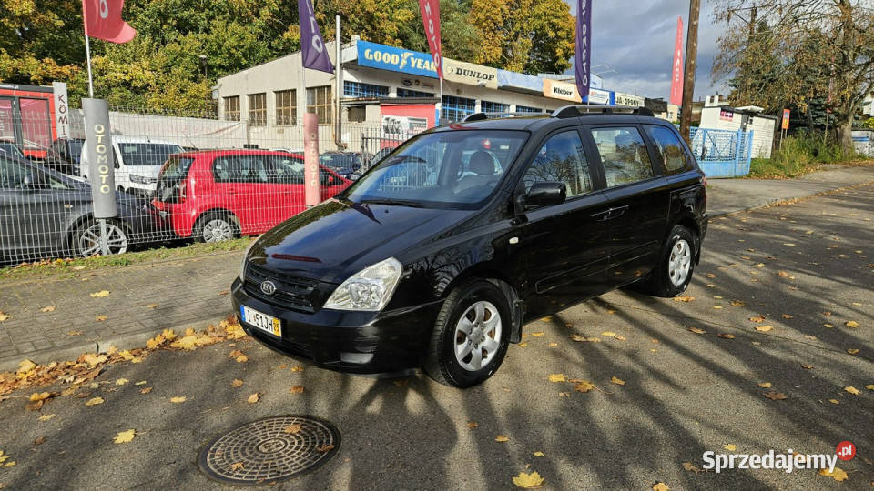 Kia Carnival BezwypadekZadbanyKlimatyzacja Stan kurtyny powietrzne Carnival Samochody osobowe Szczecin