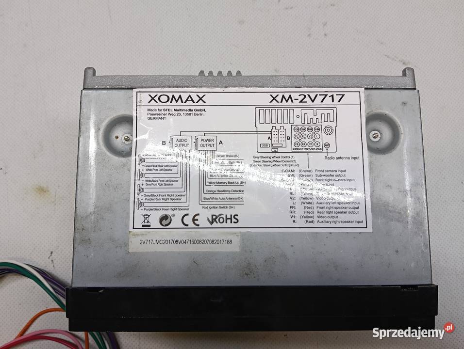 Radio samochodowe marki XOMAX Drążdżewo Nowe