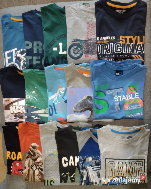 Ubrania chłopięce PAKA ubrań 134 Komplety i zestawy Dla Dziecka Dąbrowa Górnicza