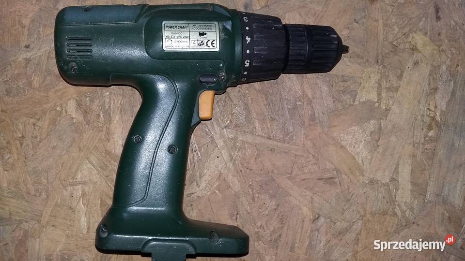 Wiertarka akumulatorowa Power Craft 2000 mazowieckie Przysucha