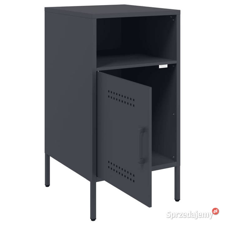 Szafka nocna antracyt 36x39x68 stal WM843070 mazowieckie Warszawa sprzedam