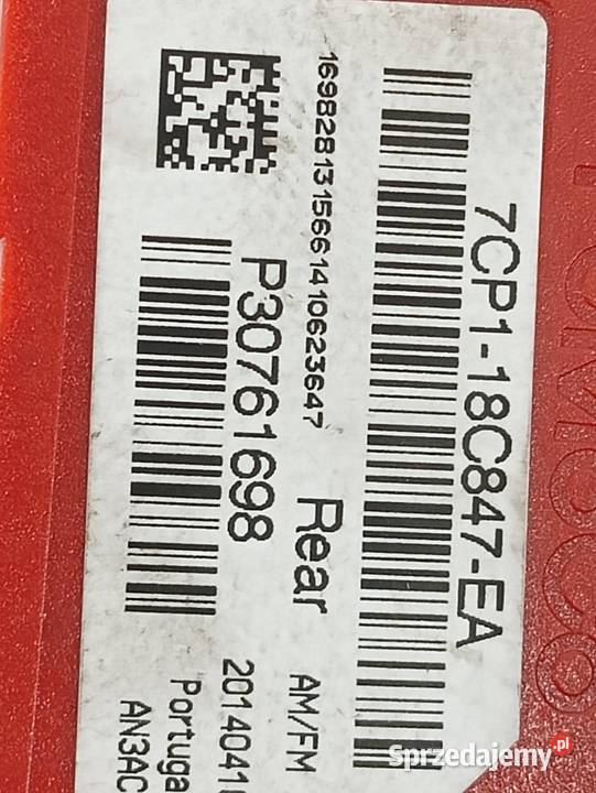 WZMACNIACZ KOMPLET 7CP118C847EA 31282107 Wyposażenie elektryczne Układ elektryczny, zapłon