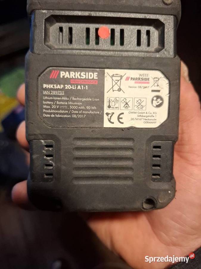 Parkside Parkside Performance 20V 5Ah Ładowarka