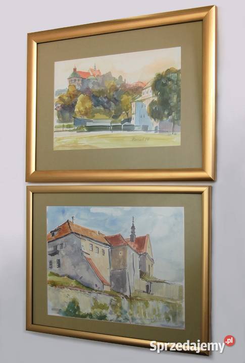 Stare Miasto Lublin akwarela obraz Mirosława lubelskie