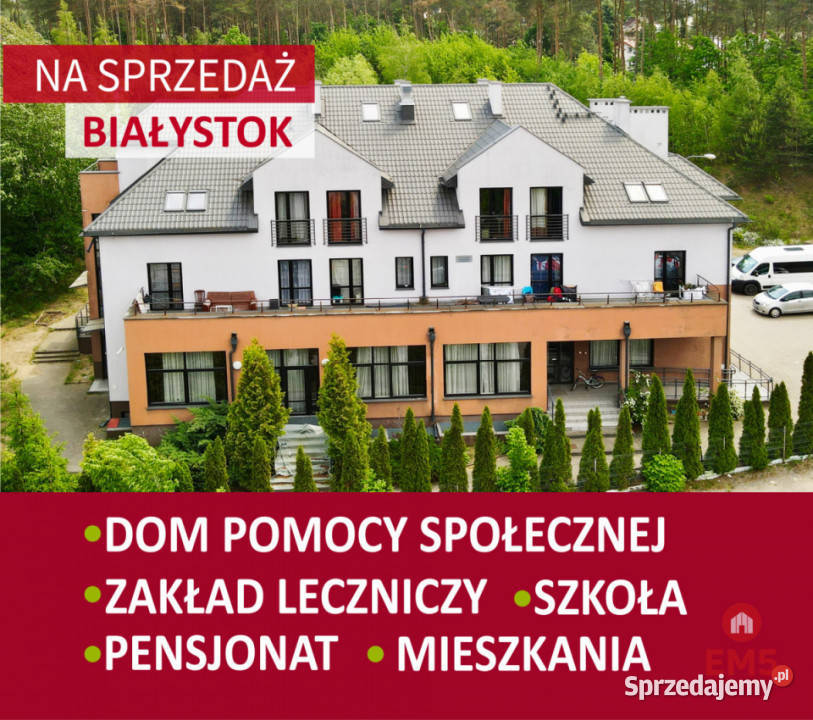 Lokal 1383m2 Białystok 4989zł/m2 sprzedam