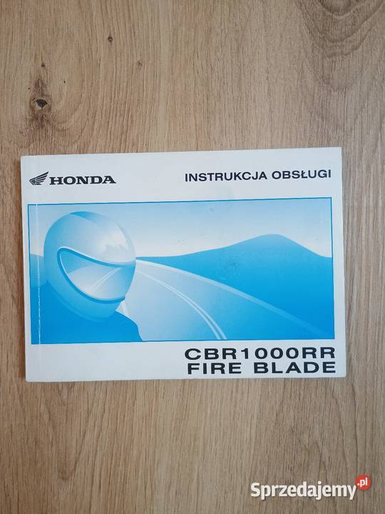 Honda CBR1000RR sc59 instrukcja książka Tarnowskie Góry